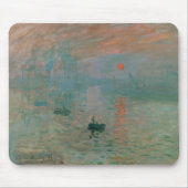 Impression, Soleil Levant von Claude Monet 1872 Mousepad (Vorne)
