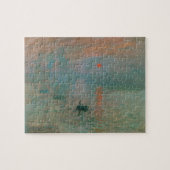 Impression, Soleil Levant von Claude Monet 1872 Puzzle (Horizontal)