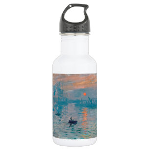 Impression Sonnenaufgang Claude Monet  Edelstahlflasche