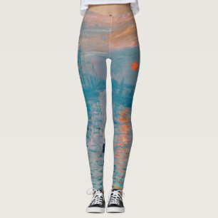 Impression Sonnenaufgang Claude Monet Leggings