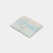 Impression Sonnenaufgang Claude Monet Post-it Klebezettel (angewinkelt)