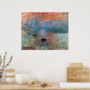 Impression, Sonnenaufgang   Claude Monet   Poster