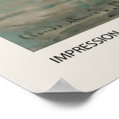 Impression Sonnenaufgang Poster (Ecke)