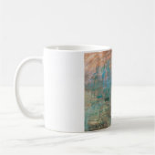 Impression, Sunrise 1872 Claude Monet Kaffeetasse (Links)
