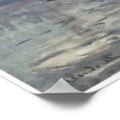 Impression-Sunrise, 1872 Poster (Ecke)