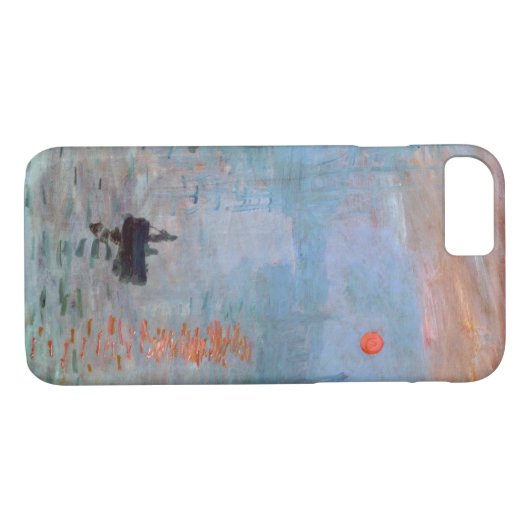 Impression, Sunrise, Claude Monet, 1872 Case-Mate iPhone Hülle (Rückseite (Horizontal))