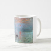 Impression, Sunrise, Claude Monet, 1872 Kaffeetasse (VorderseiteRechts)