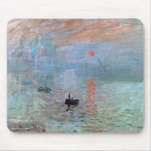 Impression, Sunrise, Claude Monet, 1872 Mousepad