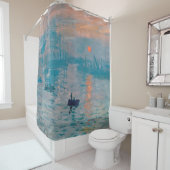 Impression Sunrise Claude Monet Duschvorhang (Beispiel)