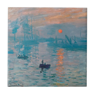 Impression Sunrise Claude Monet  Fliese