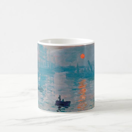 Impression Sunrise claude monet impressionist Kaffeetasse (Mittel)