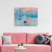 Impression Sunrise claude monet impressionist Leinwanddruck (Insitu (Wohnzimmer))
