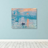 Impression Sunrise claude monet impressionist Leinwanddruck (Insitu (Holzboden))