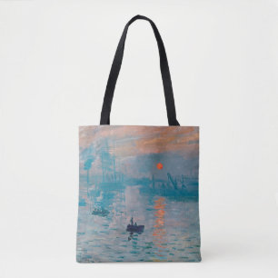 Impression Sunrise claude monet impressionist Tasche