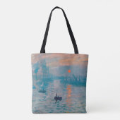 Impression Sunrise claude monet impressionist Tasche (Rückseite)