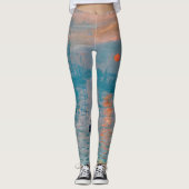 Impression Sunrise Claude Monet Leggings (Vorderseite)