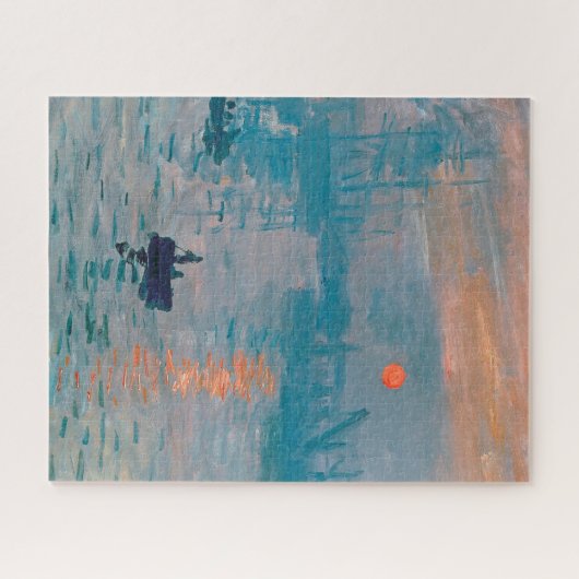 Impression Sunrise Claude Monet Puzzle (Horizontal)