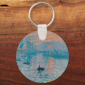 Impression Sunrise Claude Monet Schlüsselanhänger (Vorderseite)