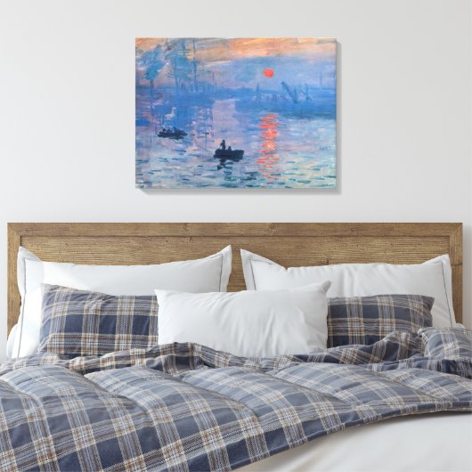 Impression Sunrise Leinwanddruck (Insitu (Schlafzimmer))