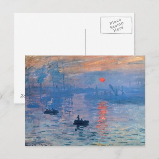 Impression Sunrise Postkarte (Vorne/Hinten)