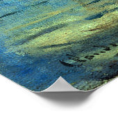 Impression Sunrise, Soleil Levant, Claude Monet Poster (Ecke)