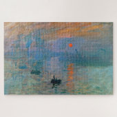 Impression Sunrise von Claude Monet Puzzle (Horizontal)