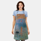 Impression Sunrise von Claude Monet Schürze (Getragen)