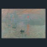 Impression Sunrise von Claude Monet Seidenpapier<br><div class="desc">Claude Monet - Meister der Kunstserie</div>