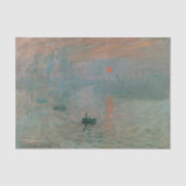 Impression Sunrise von Claude Monet Seidenpapier (Vorderseite)