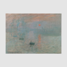 Impression Sunrise von Claude Monet Seidenpapier