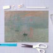Impression Sunrise von Claude Monet Seidenpapier (Handwerk)