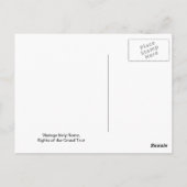 Impression von Roma-Künstlern, Löwen und Christen Postkarte (Rückseite)