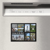 Impressionen aus Georgien USA Magnet (In Situ (Geschirrspüler))