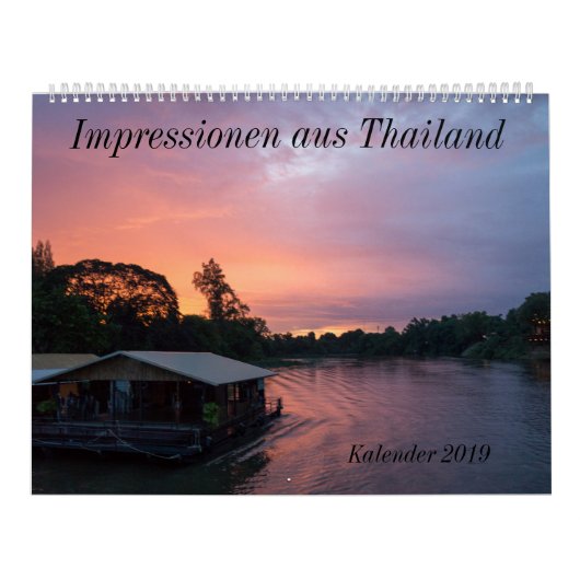Impressionen aus Thailand Kalender (Titelbild)