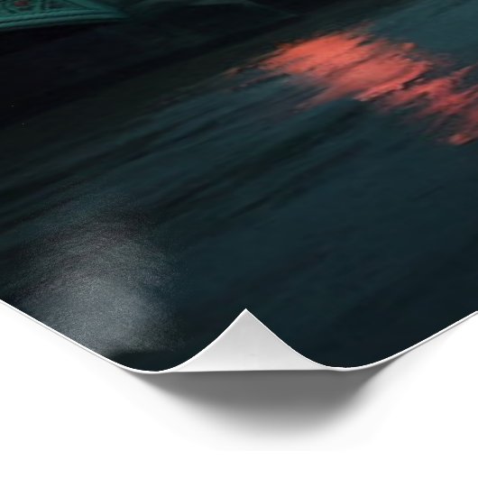 Impressionen of London Town 1896 Art Poster (Ecke)