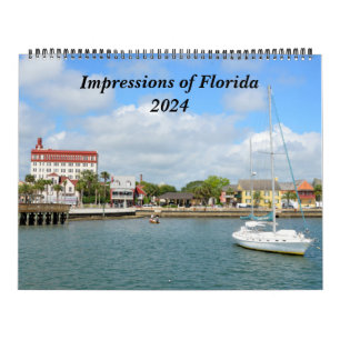 Impressionen von Florida 2024 Kalender