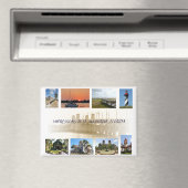 Impressionen von St. Augustine, Florida Magnet (In Situ (Geschirrspüler))