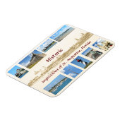 Impressionen von St. Augustine, Florida Magnet (Linke Seite)