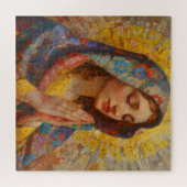 Impressionismus der Heiligen Maria im Gebet Puzzle (Horizontal)