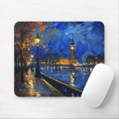 Impressionismus der Nacht in London Mousepad (Mit Mouse)