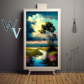 Impressionismus farbig poster