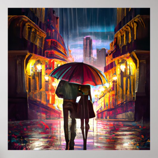 Impressionismus Frankreich ein paar Spaziergänge i Poster (Vorne)