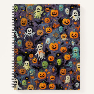 Impressionismus Ghosts Melting Bullet Notebook Notizblock