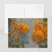 Impressionismus im Herbst Postkarte (Vorne/Hinten)