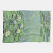 Impressionismus im Wasserlilienbecken Handtuch (Horizontal)