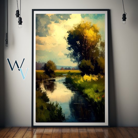 Impressionismus Landschaft Poster