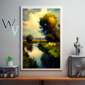 Impressionismus Landschaft Poster
