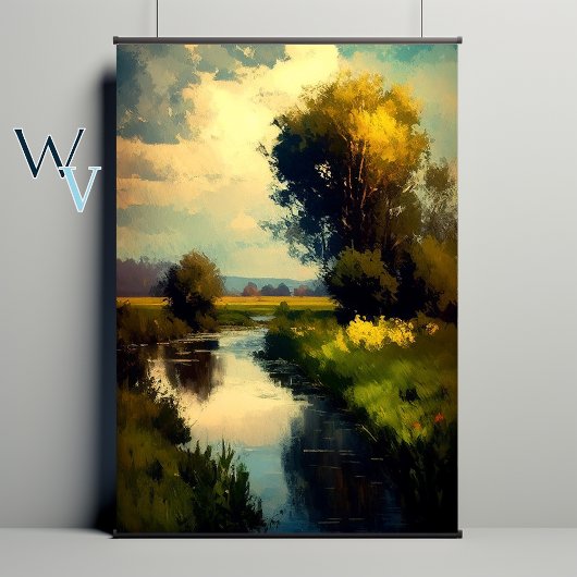Impressionismus Landschaft Poster