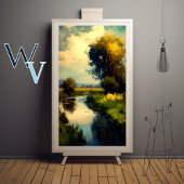 Impressionismus Landschaft Poster