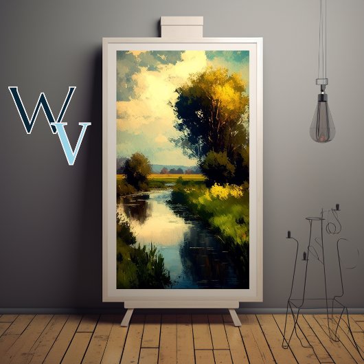 Impressionismus Landschaft Poster